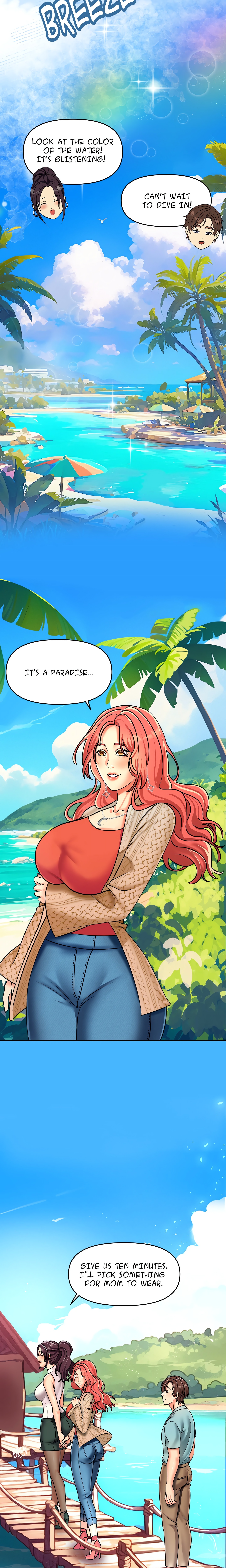 Honeymoon with my mother-in-law (Uncensored) Page 13 - MangaHe