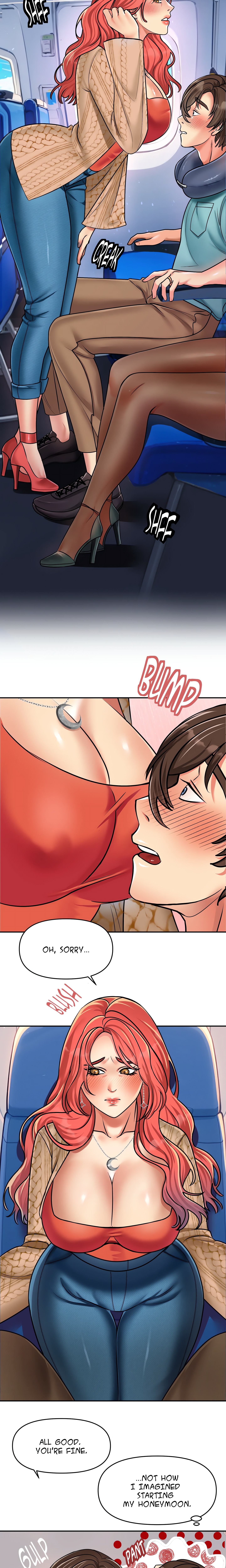 Honeymoon with my mother-in-law (Uncensored) Page 13 - MangaHe