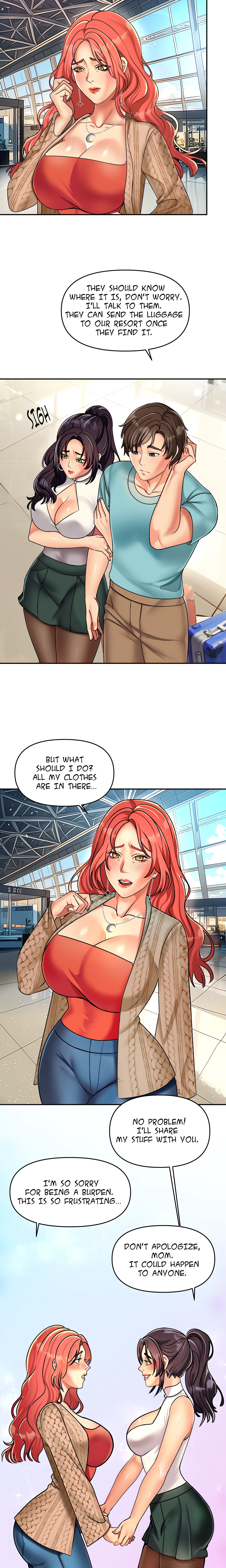 Honeymoon with my mother-in-law (Uncensored) Page 15 - MangaHe