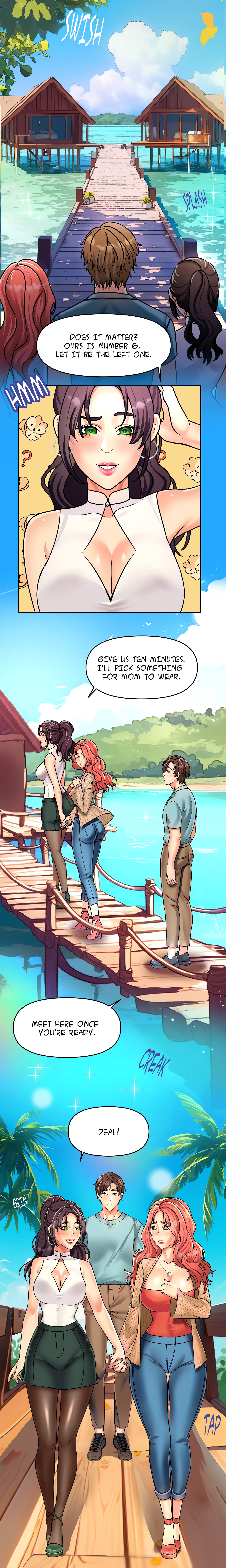 Honeymoon with my mother-in-law (Uncensored) Page 18 - MangaHe