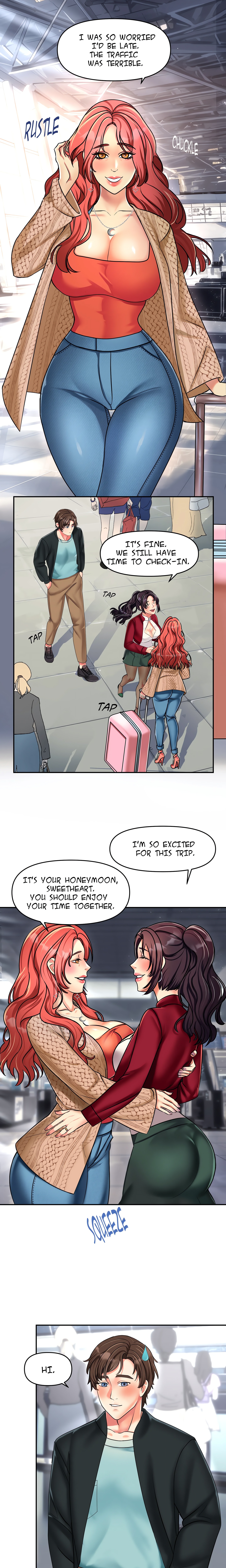 Honeymoon with my mother-in-law (Uncensored) Page 5 - MangaHe
