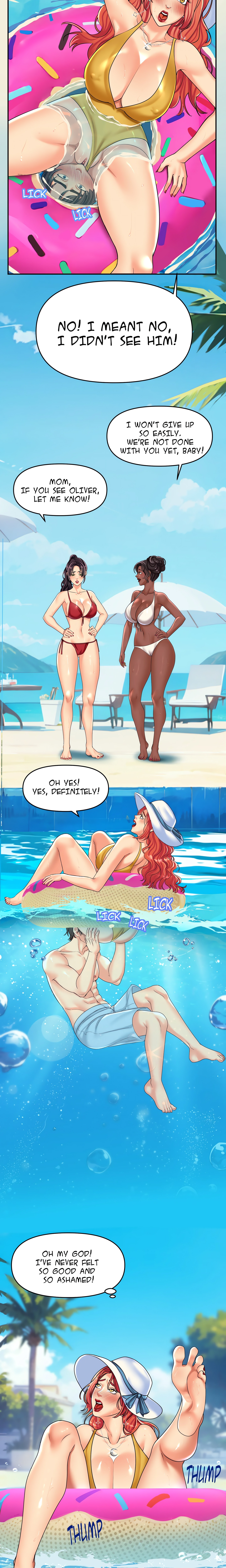 Honeymoon with my mother-in-law (Uncensored) Page 4 - MangaHe