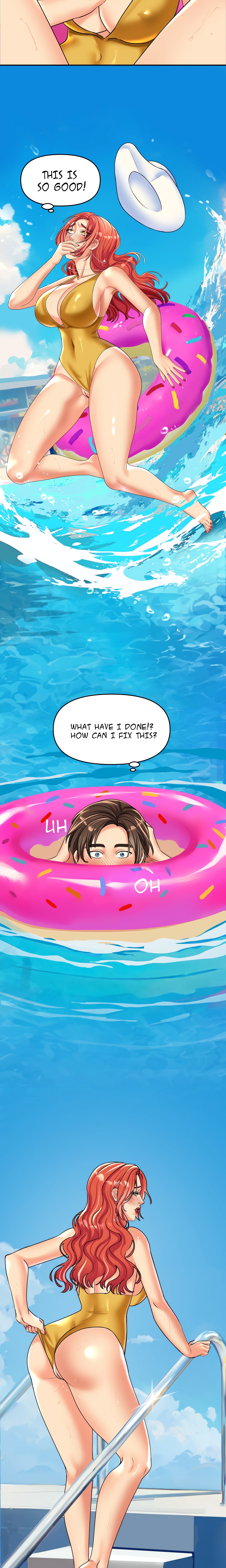 Honeymoon with my mother-in-law (Uncensored) Page 6 - MangaHe