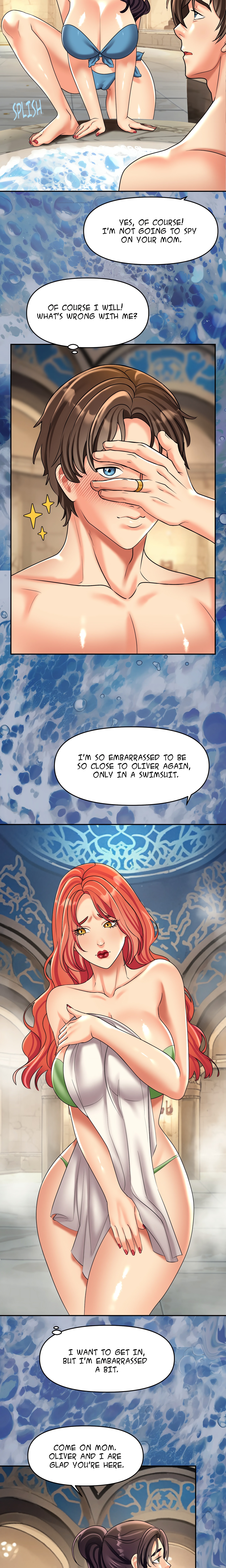 Honeymoon with my mother-in-law (Uncensored) Page 11 - MangaHe