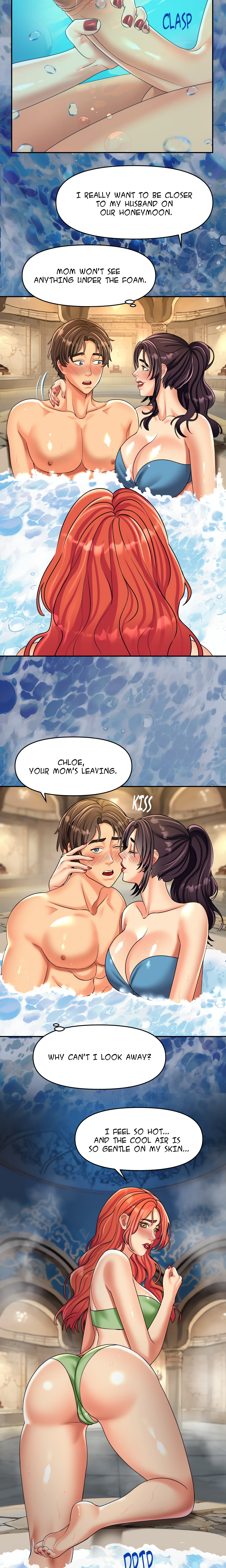 Honeymoon with my mother-in-law (Uncensored) Page 14 - MangaHe