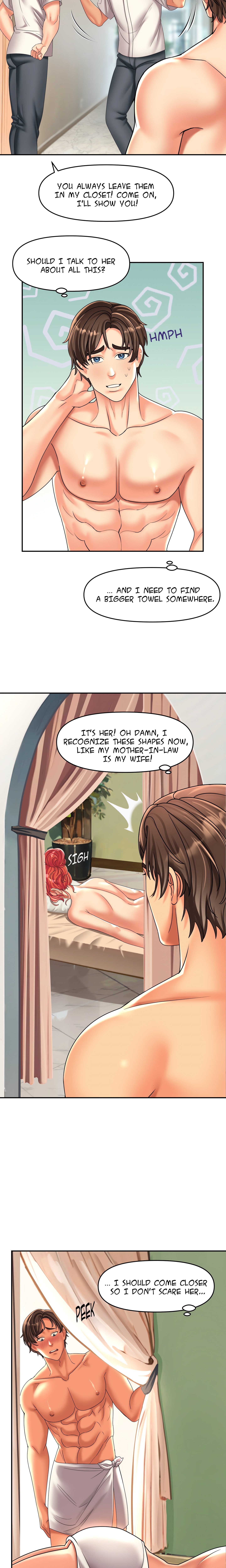 Honeymoon with my mother-in-law (Uncensored) Page 3 - MangaHe