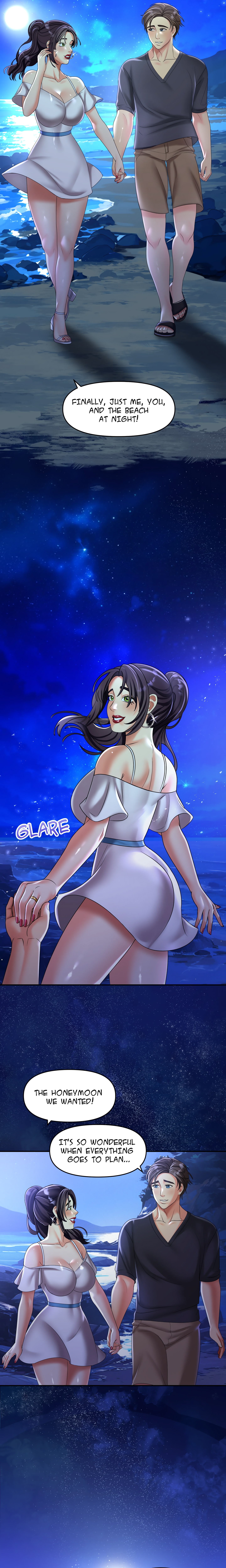 Honeymoon with my mother-in-law (Uncensored) Page 17 - MangaHe