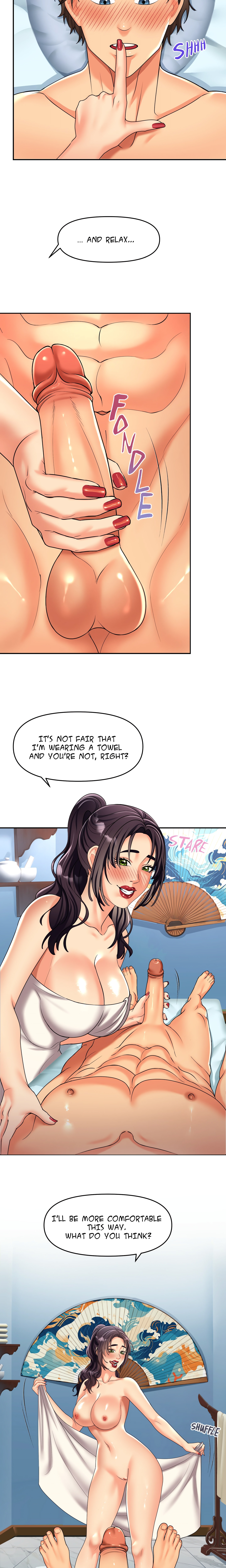 Honeymoon with my mother-in-law (Uncensored) Page 3 - MangaHe