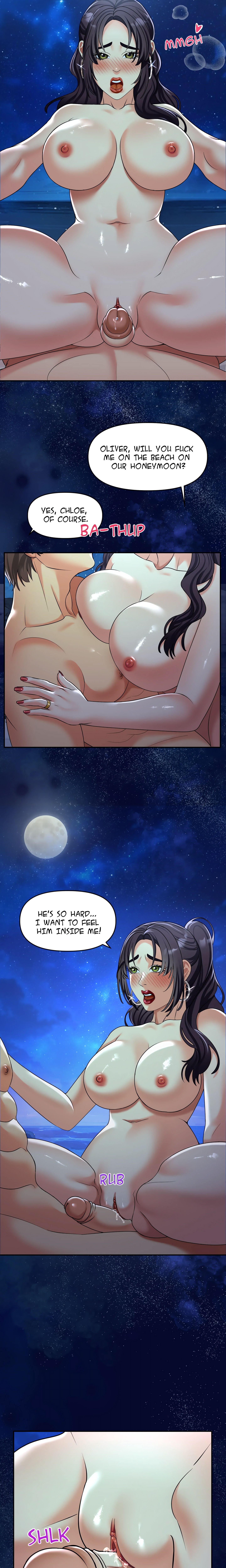 Honeymoon with my mother-in-law (Uncensored) Page 3 - MangaHe