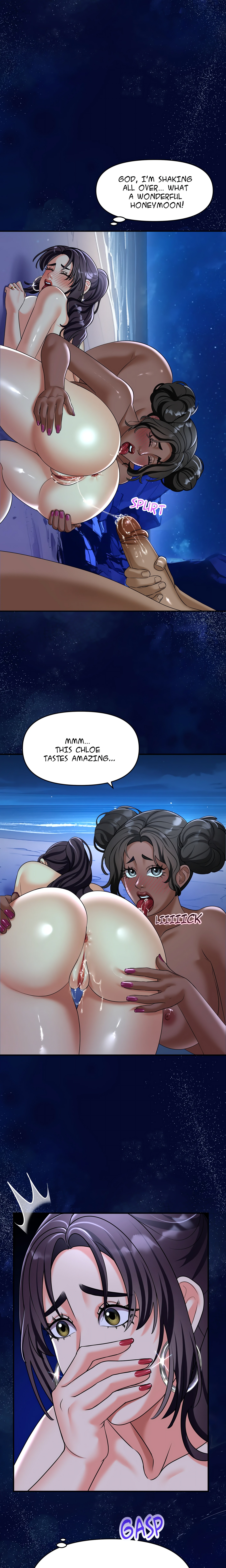 Honeymoon with my mother-in-law (Uncensored) Page 16 - MangaHe