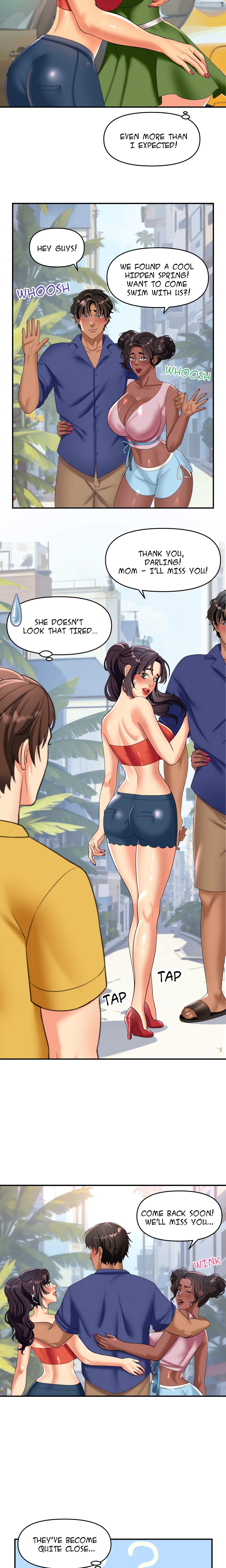 Honeymoon with my mother-in-law (Uncensored) Page 9 - MangaHe
