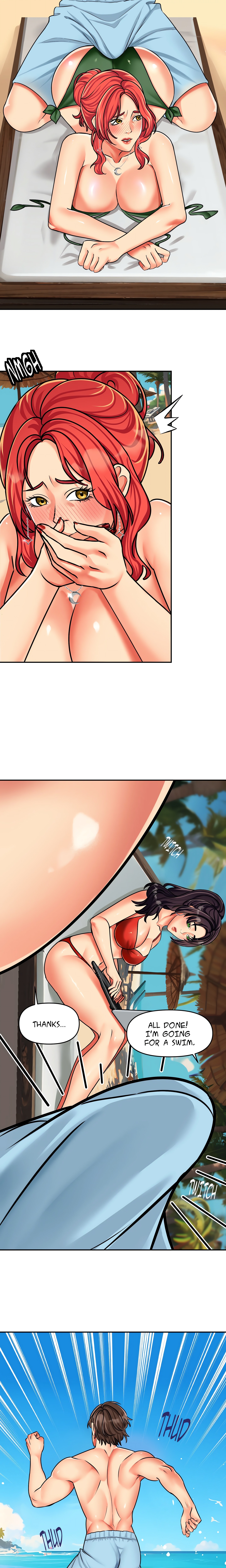 Honeymoon with my mother-in-law (Uncensored) Page 12 - MangaHe