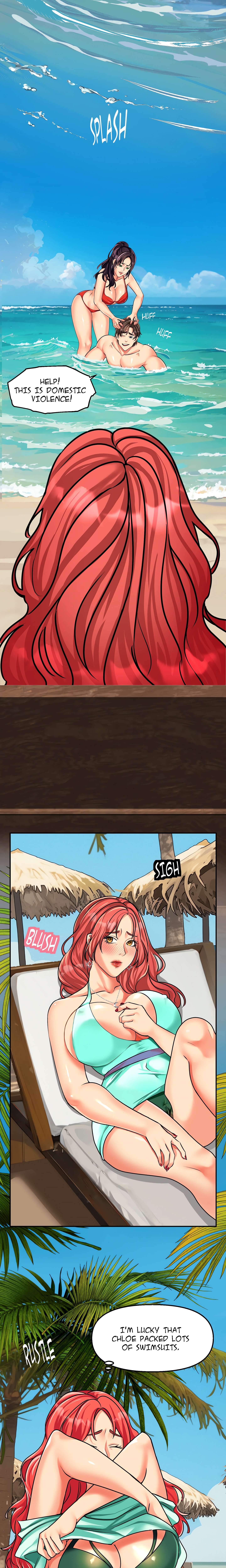 Honeymoon with my mother-in-law (Uncensored) Page 3 - MangaHe