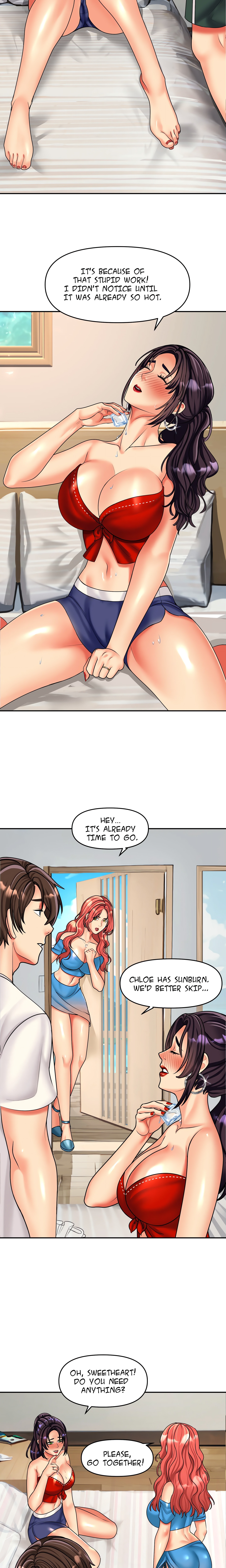 Honeymoon with my mother-in-law (Uncensored) Page 12 - MangaHe
