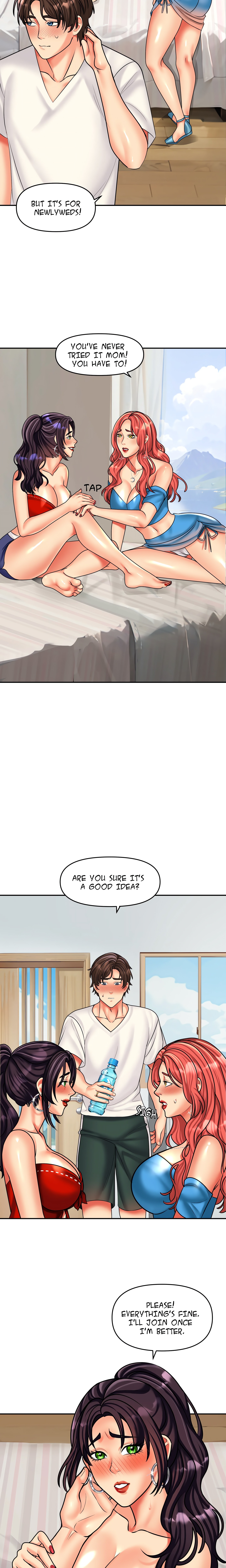 Honeymoon with my mother-in-law (Uncensored) Page 13 - MangaHe