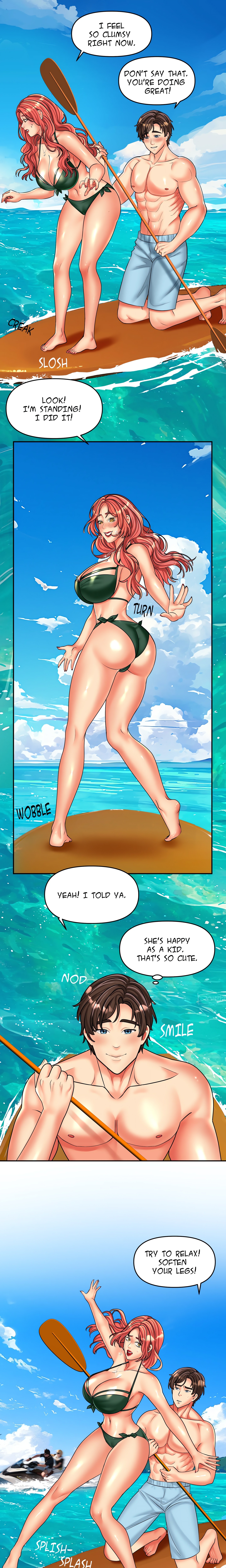 Honeymoon with my mother-in-law (Uncensored) Page 2 - MangaHe