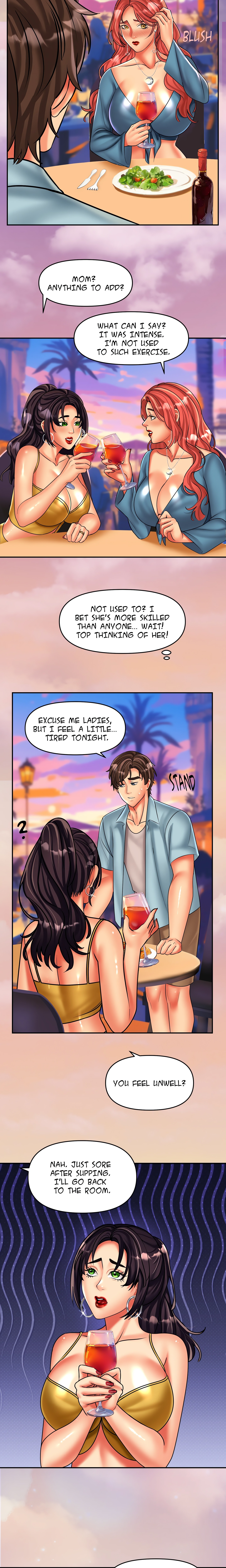 Honeymoon with my mother-in-law (Uncensored) Page 15 - MangaHe