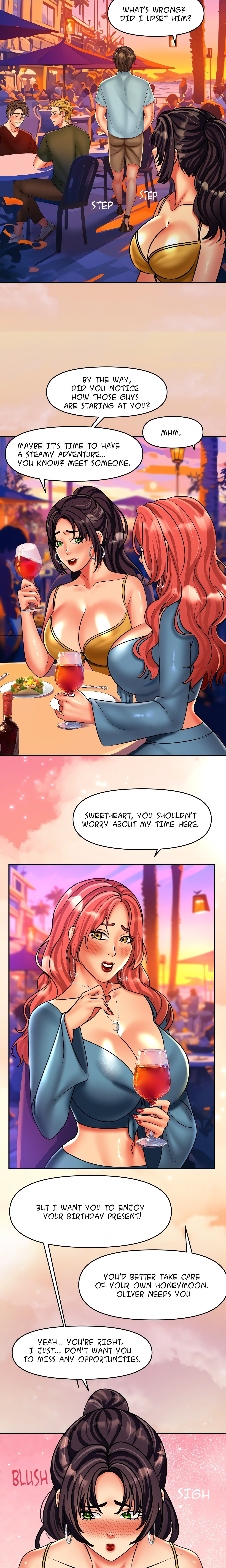 Honeymoon with my mother-in-law (Uncensored) Page 16 - MangaHe