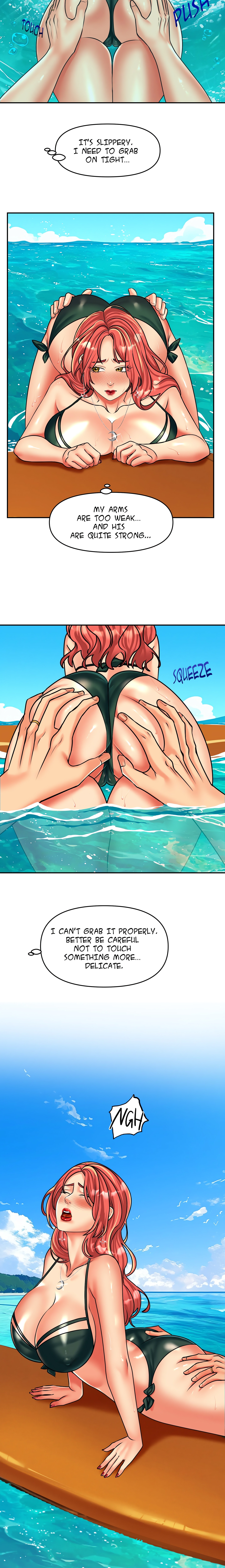 Honeymoon with my mother-in-law (Uncensored) Page 5 - MangaHe