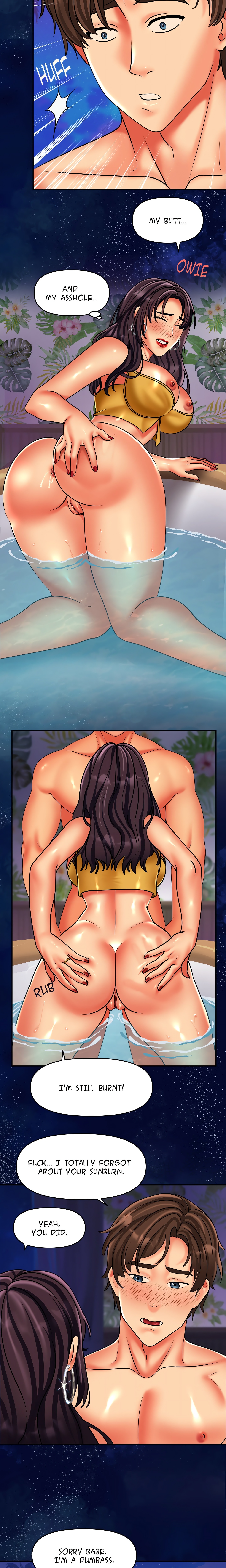 Honeymoon with my mother-in-law (Uncensored) Page 14 - MangaHe