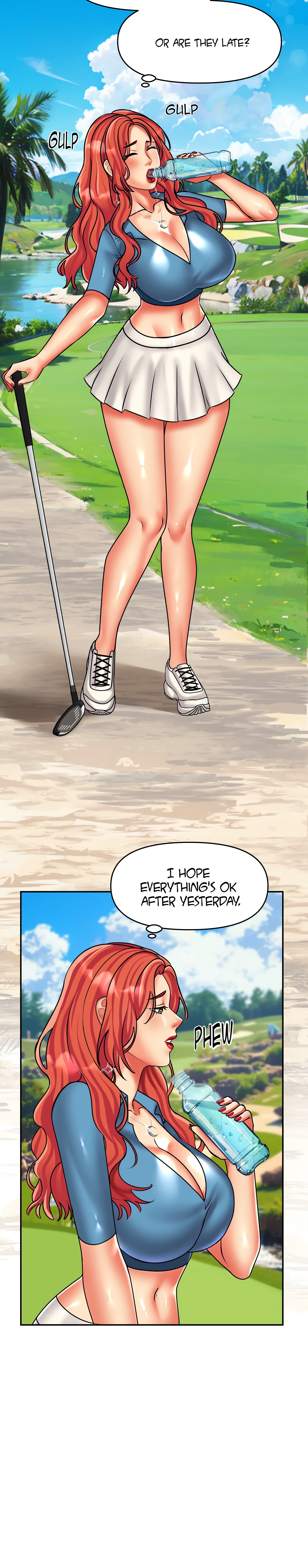 Honeymoon with my mother-in-law (Uncensored) Page 17 - MangaHe