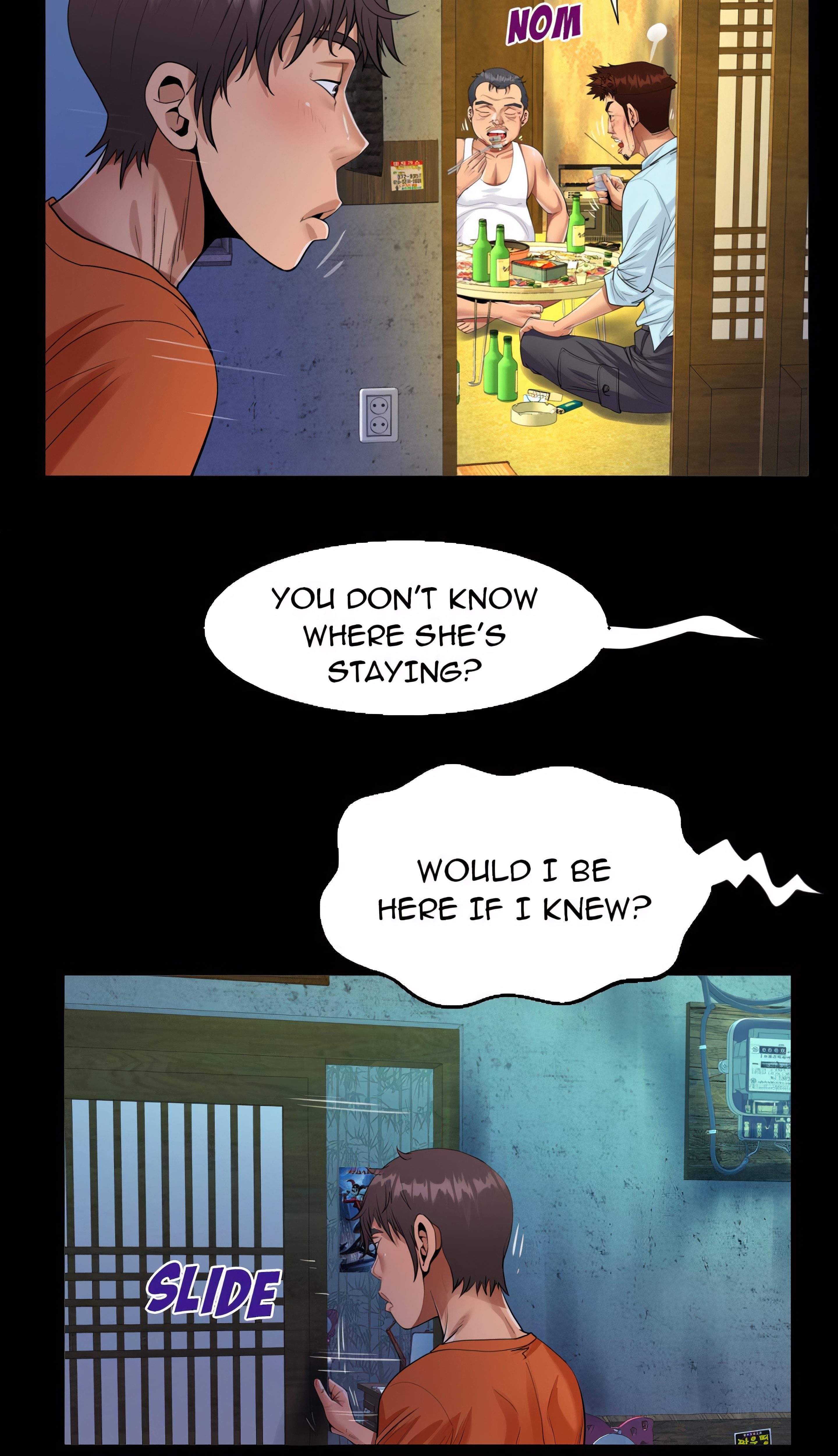 Knock Knock (Uncensored) Page 38 - MangaHe