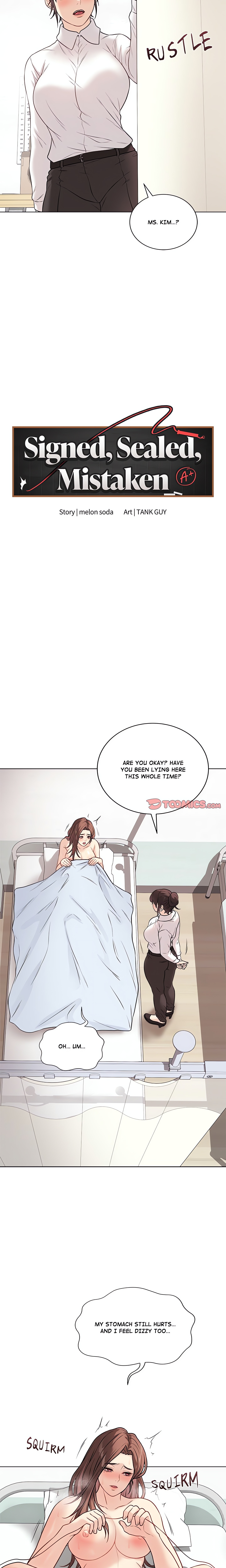 Signed, Sealed, Mistaken (Uncensored) Page 3 - MangaHe