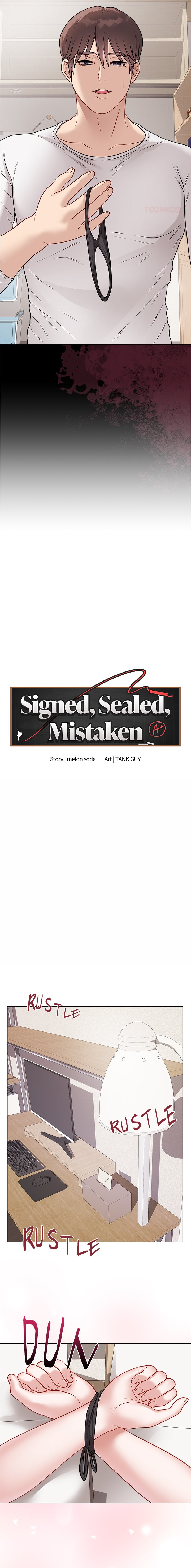 Signed, Sealed, Mistaken (Uncensored) Page 7 - MangaHe