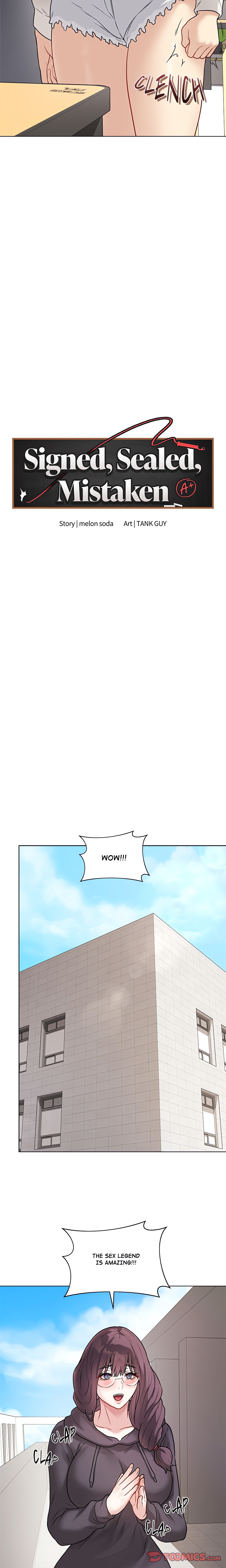 Signed, Sealed, Mistaken (Uncensored) Page 7 - MangaHe