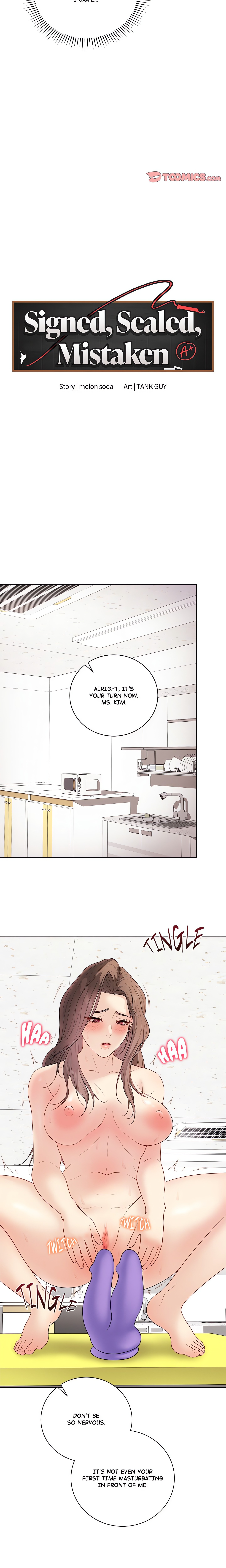 Signed, Sealed, Mistaken (Uncensored) Page 10 - MangaHe