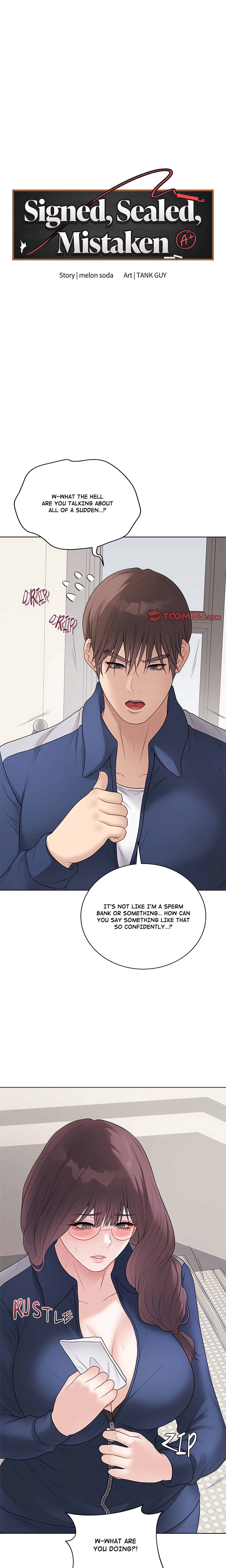 Signed, Sealed, Mistaken (Uncensored) Page 3 - MangaHe