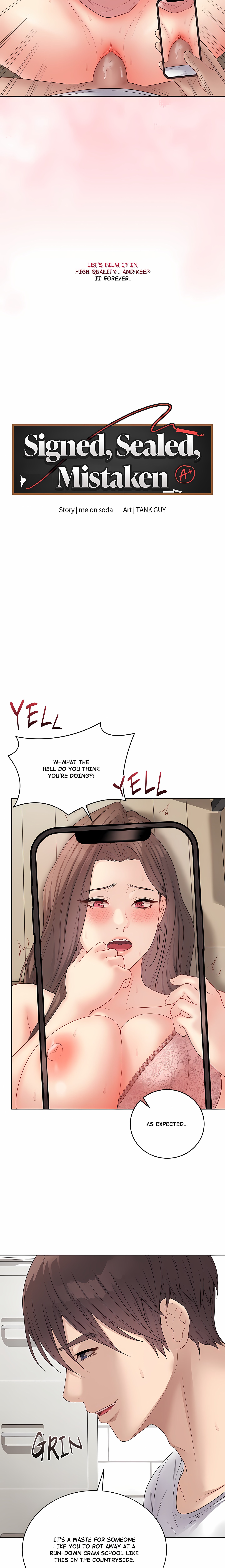 Signed, Sealed, Mistaken (Uncensored) Page 4 - MangaHe