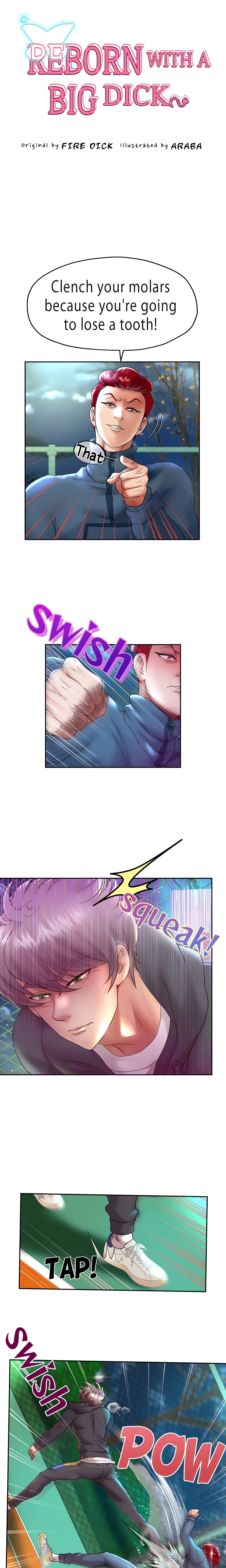 Reborn With A Big Dick! (Uncensored) (Lezhin Official) Page 3 - MangaHe