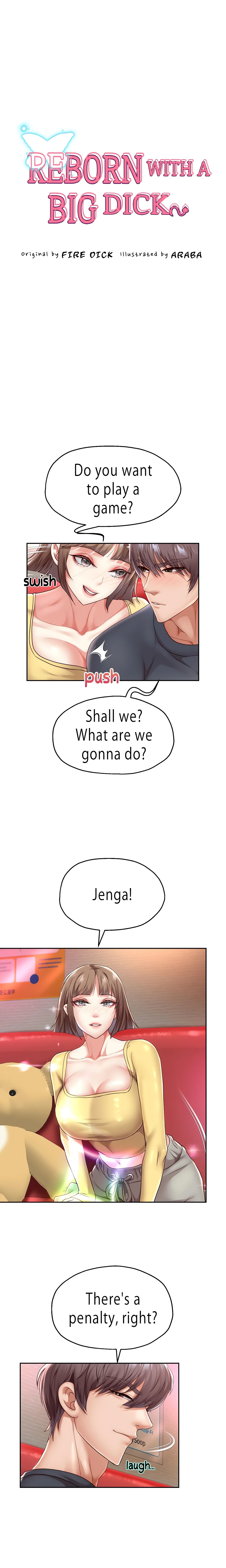 Reborn With A Big Dick! (Uncensored) (Lezhin Official) Page 3 - MangaHe