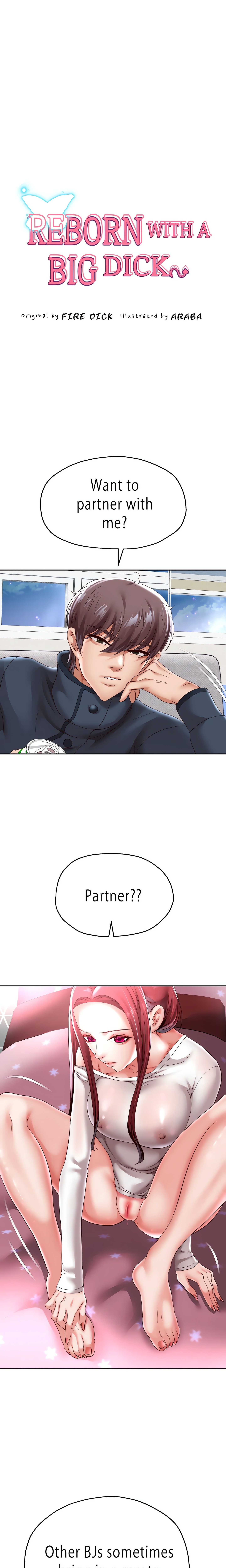 Reborn With A Big Dick! (Uncensored) (Lezhin Official) Page 3 - MangaHe