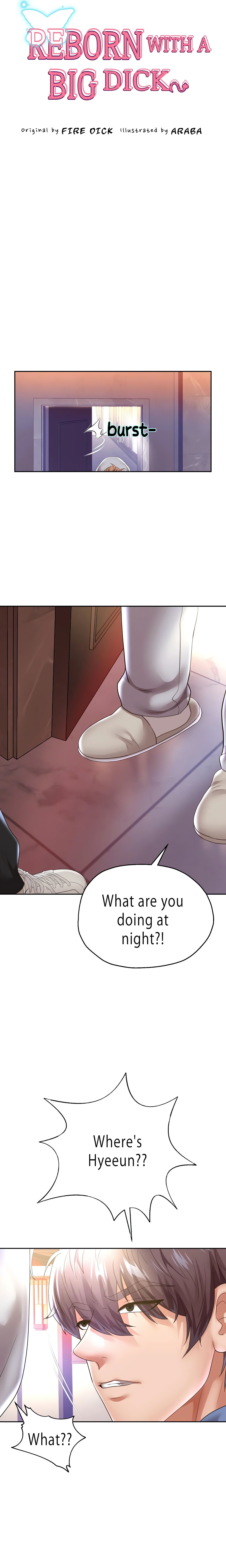 Reborn With A Big Dick! (Uncensored) (Lezhin Official) Page 4 - MangaHe