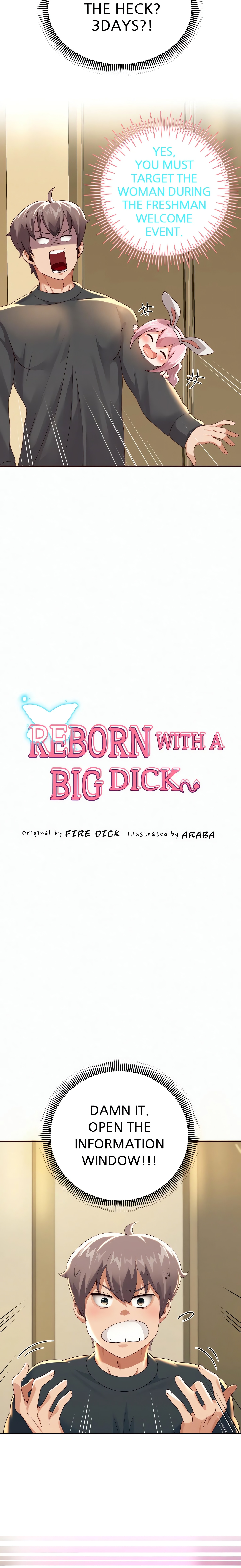 Reborn With A Big Dick! (Uncensored) (Lezhin Official) Page 7 - MangaHe