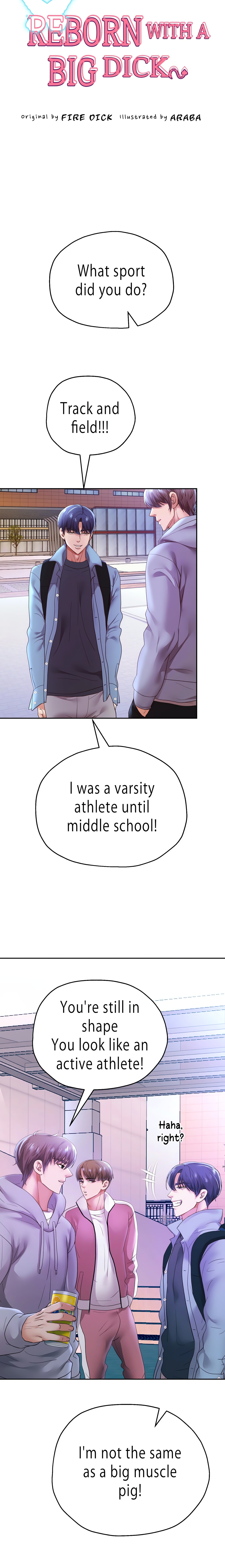 Reborn With A Big Dick! (Uncensored) (Lezhin Official) Page 5 - MangaHe