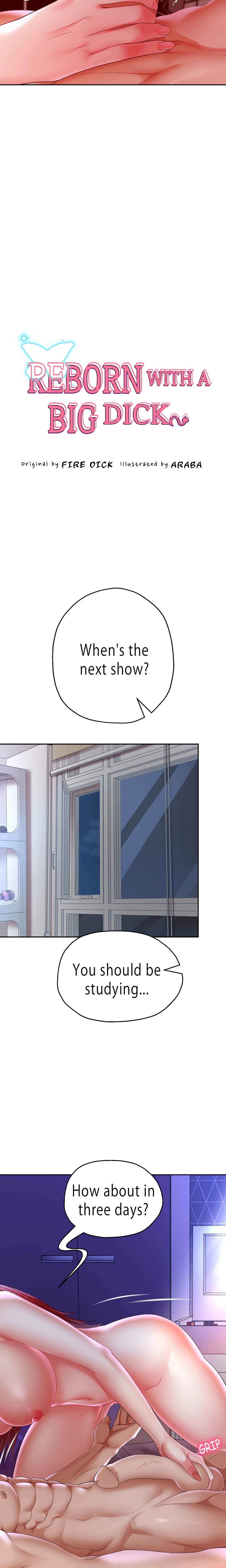 Reborn With A Big Dick! (Uncensored) (Lezhin Official) Page 4 - MangaHe