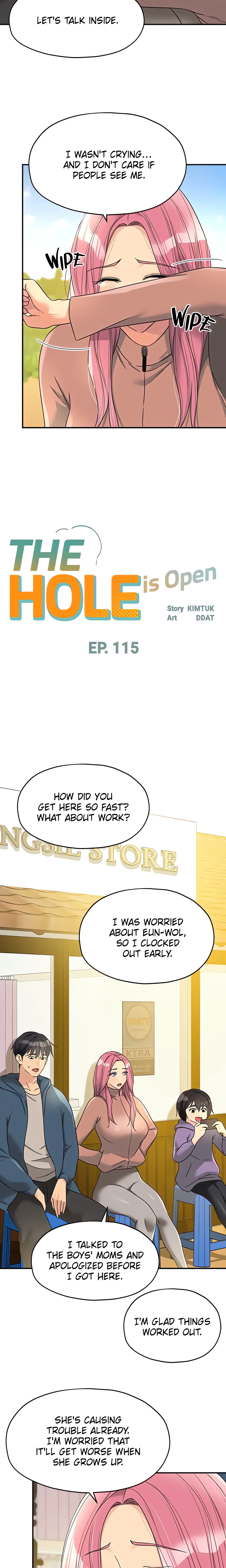 The Hole is Open (Official) Page 3 - MangaHe