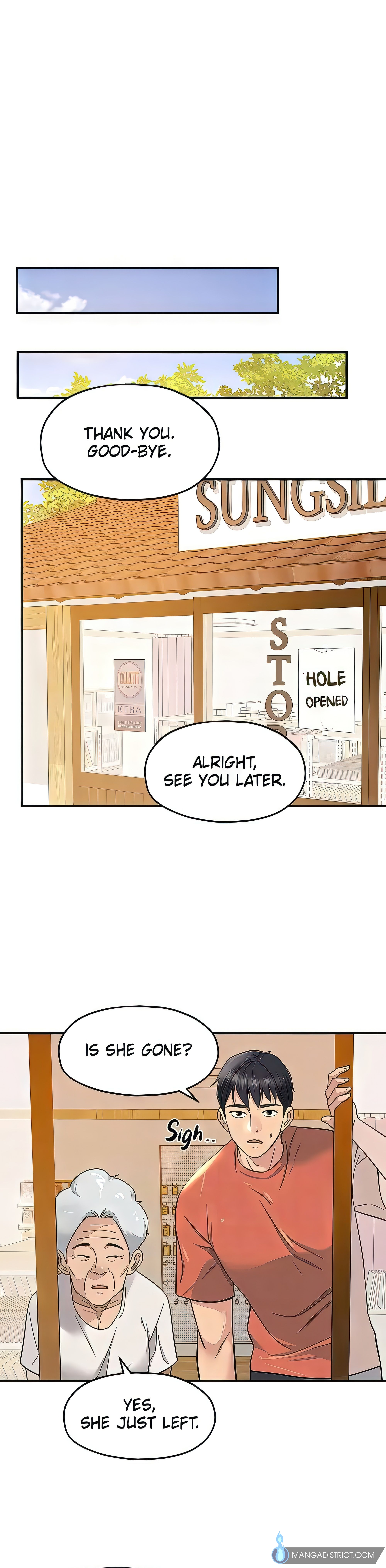 The Hole is Open (Official) Page 25 - MangaHe