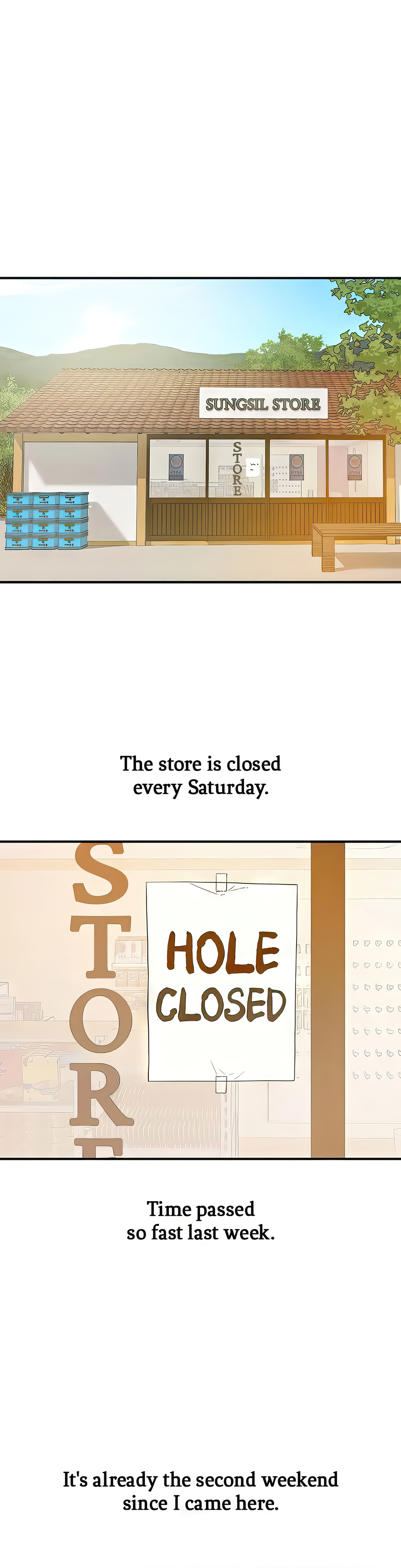 The Hole is Open (Official) Page 2 - MangaHe
