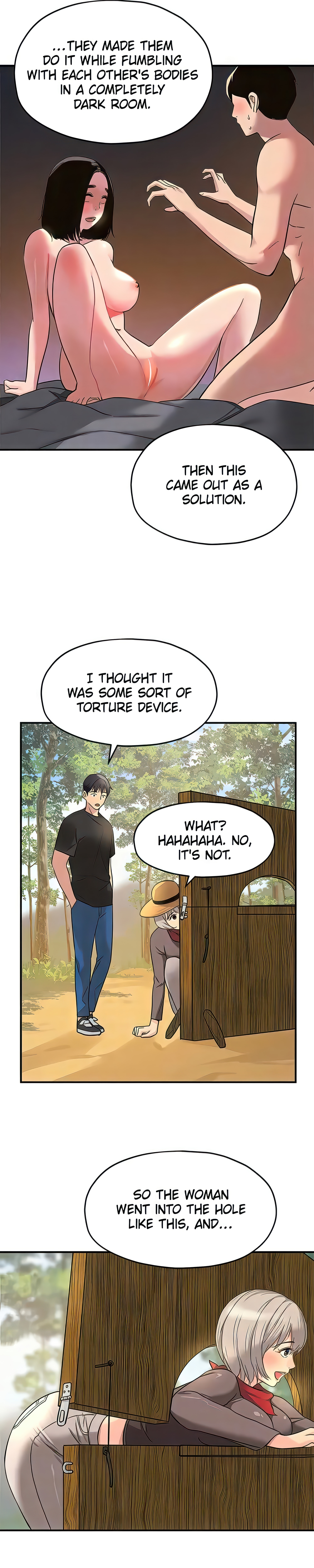 The Hole is Open (Official) Page 28 - MangaHe