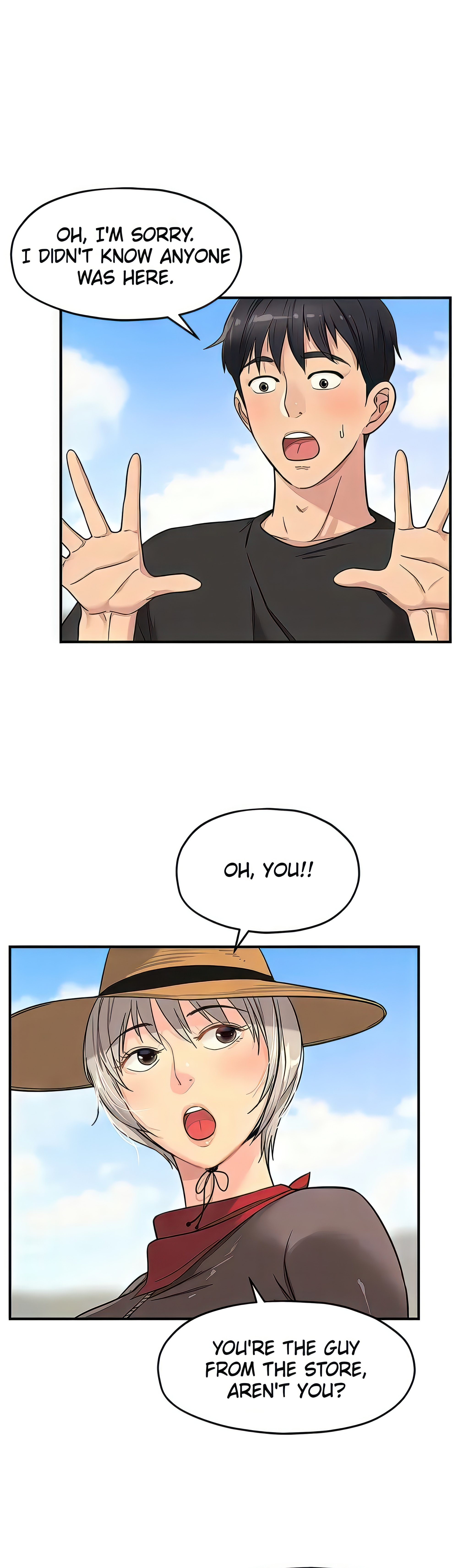 The Hole is Open (Official) Page 9 - MangaHe