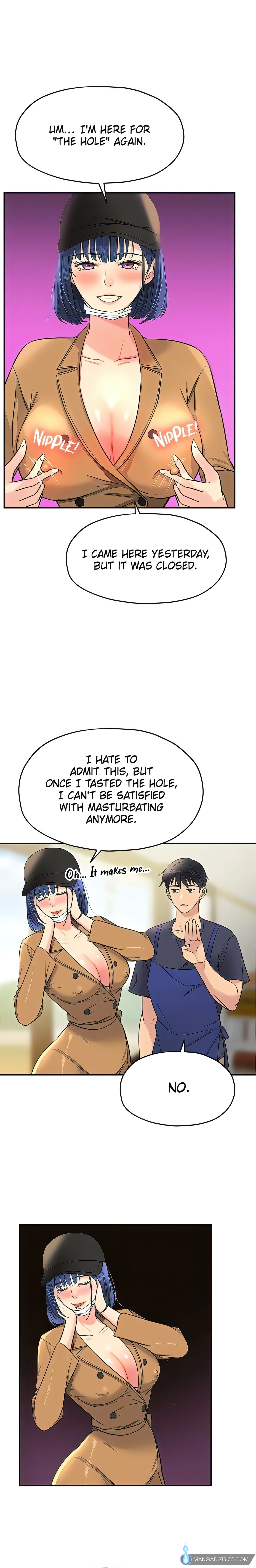 The Hole is Open (Official) Page 18 - MangaHe