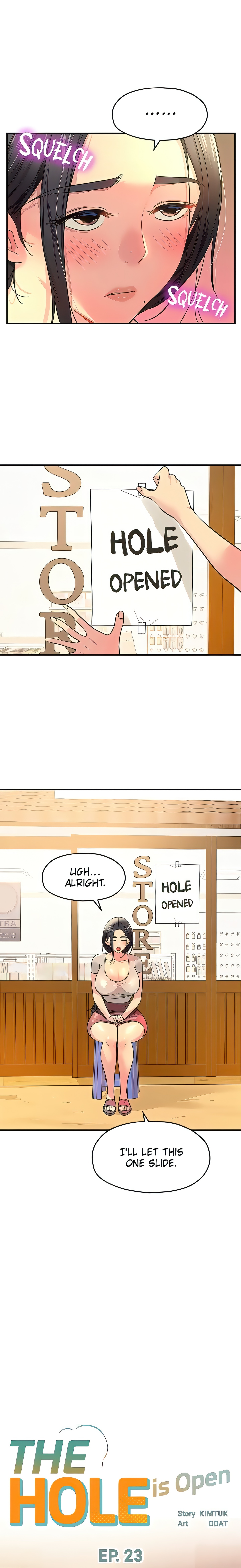 The Hole is Open (Official) Page 2 - MangaHe