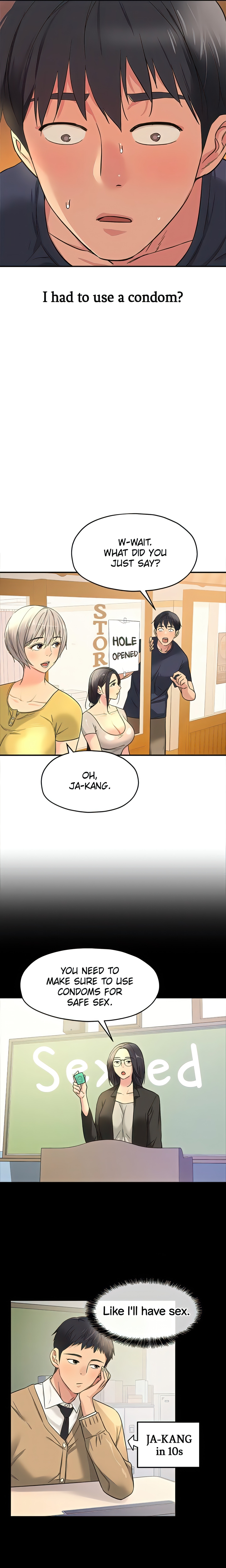 The Hole is Open (Official) Page 3 - MangaHe