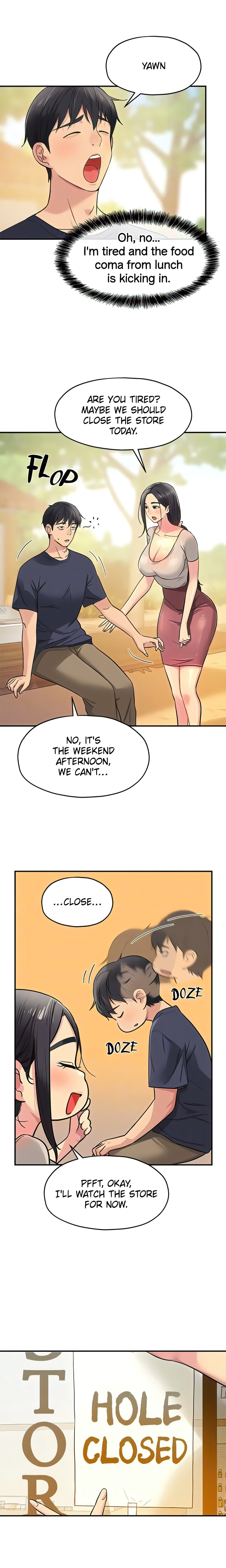 The Hole is Open (Official) Page 8 - MangaHe