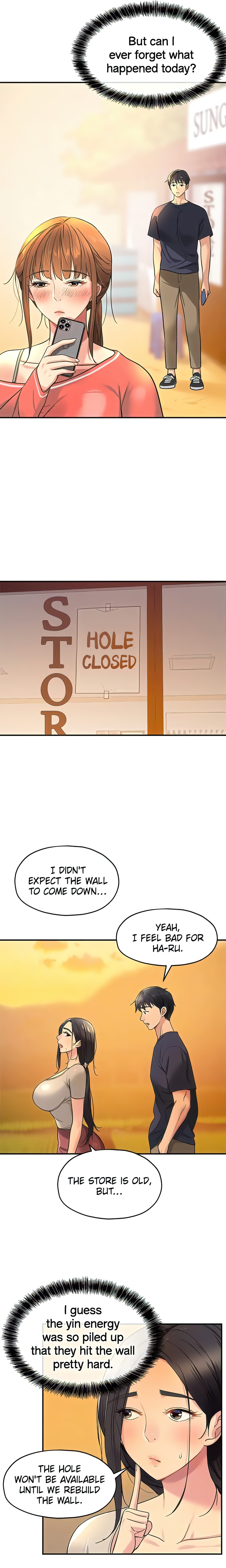 The Hole is Open (Official) Page 6 - MangaHe