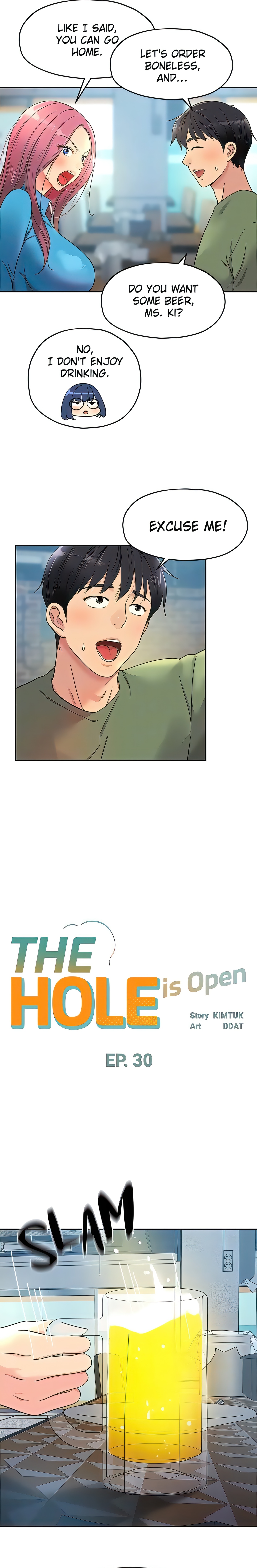The Hole is Open (Official) Page 7 - MangaHe